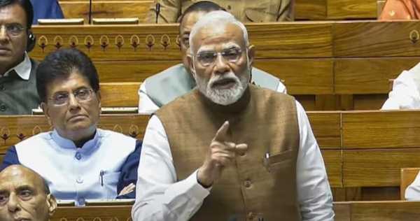 PM Modi will speak in Lok Sabha today at 2 pm, will give statement on Middle East crisis