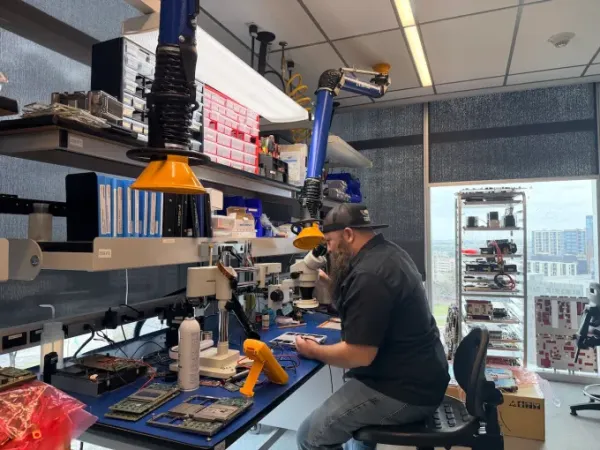 ASW Chip tour welding station