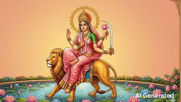 Chaitra Navratri 2026: How to please Mother Katyayani on the sixth day of Navratri? Know the correct enjoyment and method