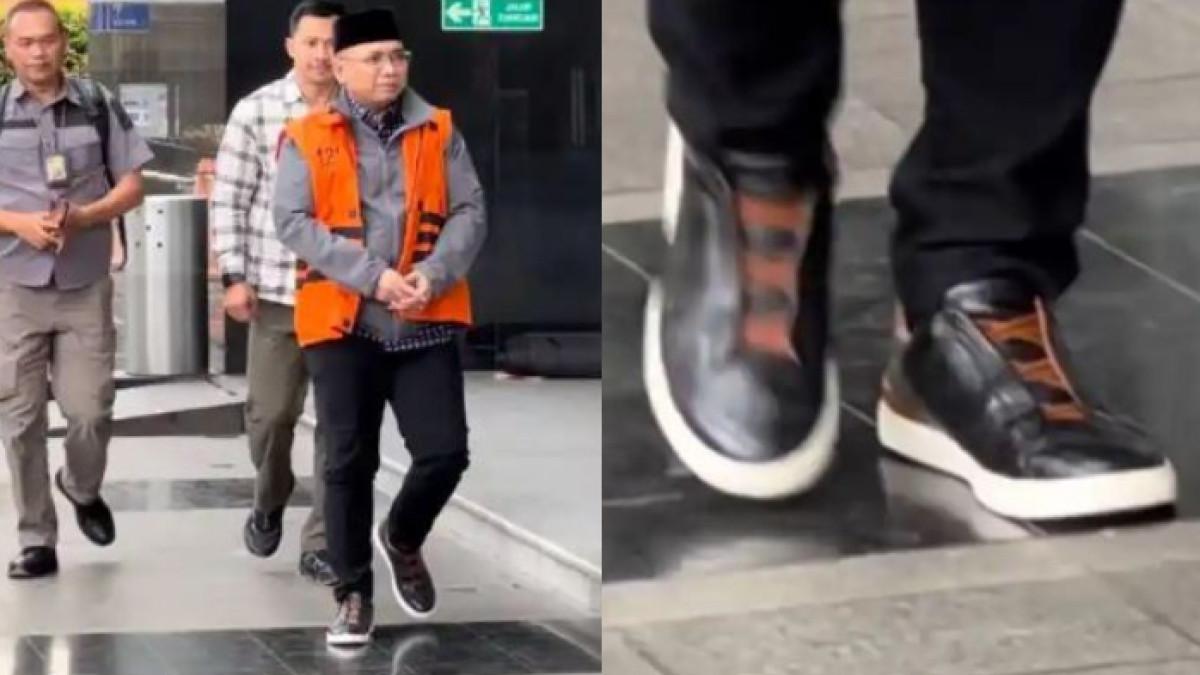 KORUPSI KUOTA HAJI - Mantan Menteri Agama Yaqut Cholil Qoumas (Gus Yaqut) tampil necis saat kembali menjalani masa penahanan di Rumah Tahanan (Rutan) Komisi Pemberantasan Korupsi (KPK), Gedung Merah Putih, Jakarta, pada Selasa (24/3/2026).