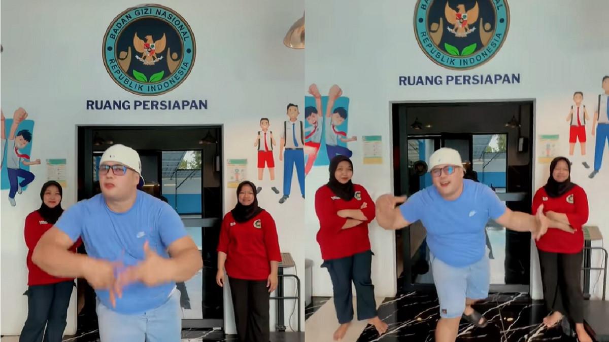 PROGRAM MBG - Kolase potret Hendrik, pemilik dapur MBG yang viral pamer cuan Rp 6 juta per hari