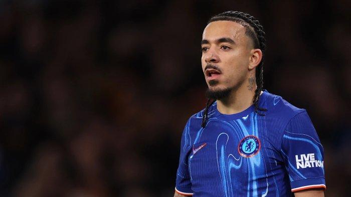 EKSPRESI GUSTO - Pemain bek sayap Chelsea asal Prancis Malo Gusto ketika pertandingan pekan ke-31 Liga Inggris 2024/2025 menghadapi Brentford FC, 6 April 2025. (Website Chelsea - 30/4/2025)