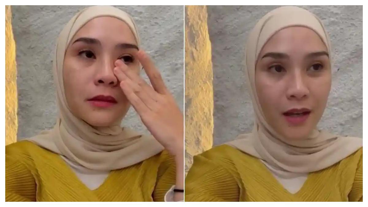 KELUHAN BAJU LEBARAN - Dokumentasi kondisi jahitan busana family set dari brand milik Zaskia Adya Mecca yang terlepas saat dipakai keluarga konsumen pada momen Lebaran, diunggah melalui Threads, Selasa (24/3/2026).