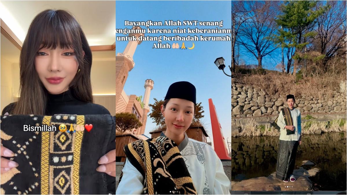 PENAMPILAN BARU LUCINTA - Lucinta Luna membagikan penampilan terbarunya dengan rambut pendek dan busana muslim pria melalui media sosial saat menjalani momen Lebaran 2026.