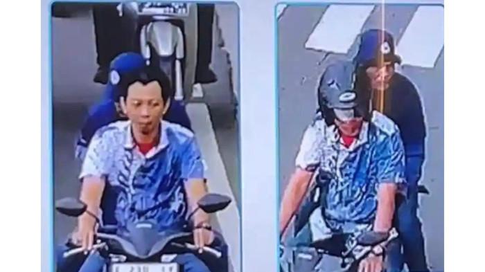 DALANG - Wajah dua terduga pelaku penyiraman air keras ke Wakil Koordinator KontraS, Andrie Yunus yang diungkap Polda Metro Jaya dalam konferensi pers, Kamis (18/3/2026).