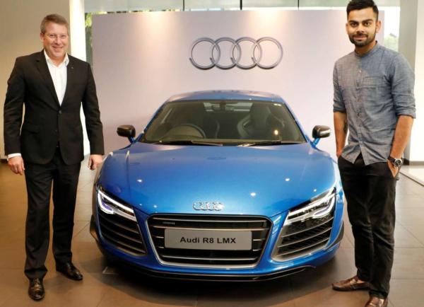 Virat Kohli Car Audi R8 LMX