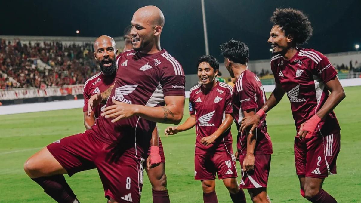 SELEBRASI LAGA - Cuplikan selebrasi pemain PSM Makassar di gelaran Super League 2025/2026.