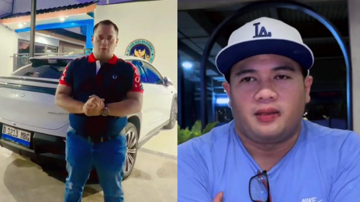 Hendrik Irawan, mitra MBG Batujajar yang viral joget terima insentif Rp6 juta.