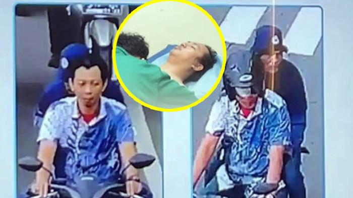 Wajah dua terduga pelaku penyiraman air keras ke Wakil Koordinator KontraS, Andrie Yunus yang diungkap Polda Metro Jaya dalam konferensi pers, Kamis (18/3/2026).