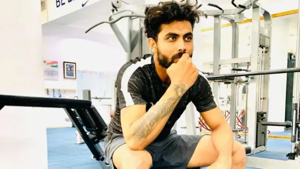 Ravindra Jadeja Tattoo & Photos