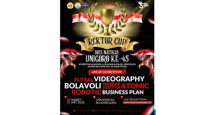 Pamflet gelaran Unigoro Cup 2026.