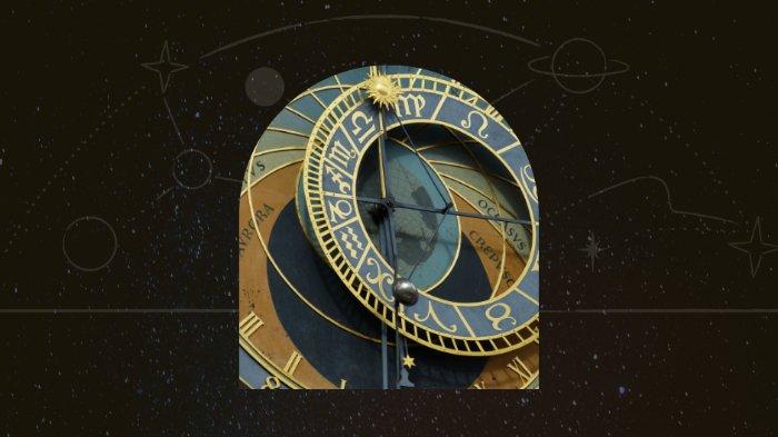 ILUSTRASI ZODIAK - Grafis Zodiak yang dibuat di Canva pada Selasa (4/3/2025).