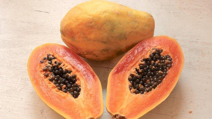 Ilustrasi buah pepaya