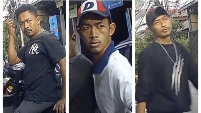 TAMPANG PELAKU PEMALAKAN - Aksi pemalakan terhadap pengendara mobil pelat D di kawasan Kebon Kacang, Tanah Abang, Jakarta Pusat, terekam jelas kamera CCTV dan viral di media sosial. Dalam rekaman tersebut, tampang tiga pelaku terlihat tanpa penutup wajah.