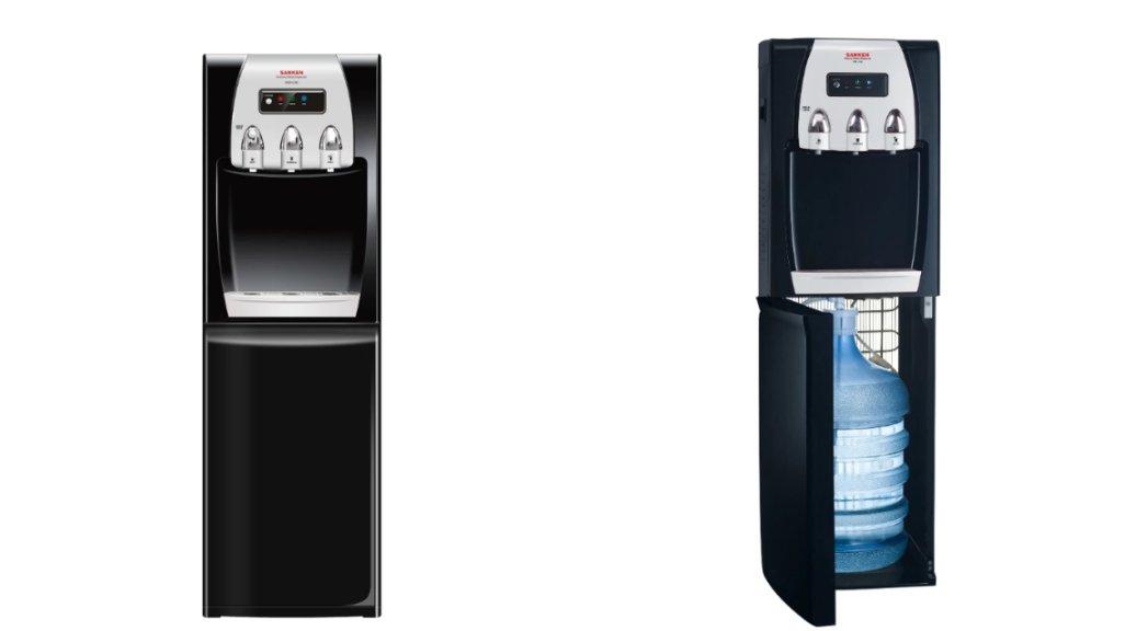 Sanken Dispenser Galon Bawah HWD-C505M Dispenser Bottom Kompresor