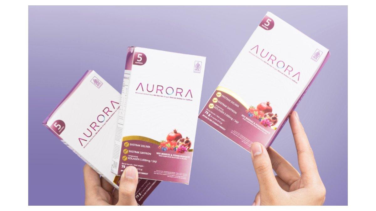 Ilustrasi produk Aurora Inulin Berries untuk kesehatan tubuh