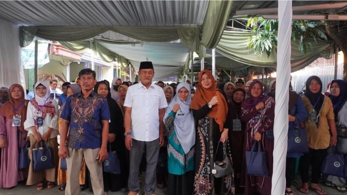 2SOSIALISASI MBG - Anggota Komisi IX DPR RI Obon Tabroni melakukan kegiatan sosialisasi