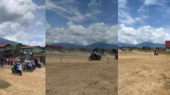 balap motor emak-emak