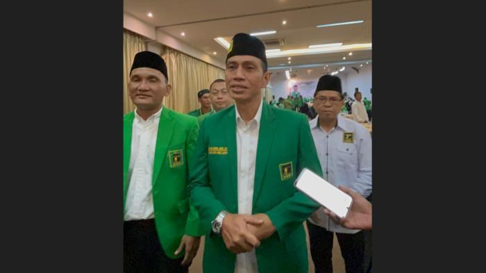 Ketua PPP Provinsi Jambi, Fadhil Arief, menghadiri Musyawarah Cabang (Muscab) PP yang digelar Sabtu (28/3/2026) malam di Gedung Serbaguna Puskesmas Jambi.