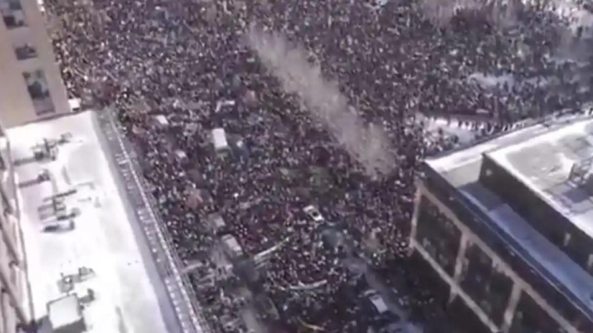 DEMO AS-Presiden Amerika Serikat (AS) didemo jutaan masyarakatnya pada Sabtu (28/3/2026) waktu setempat.