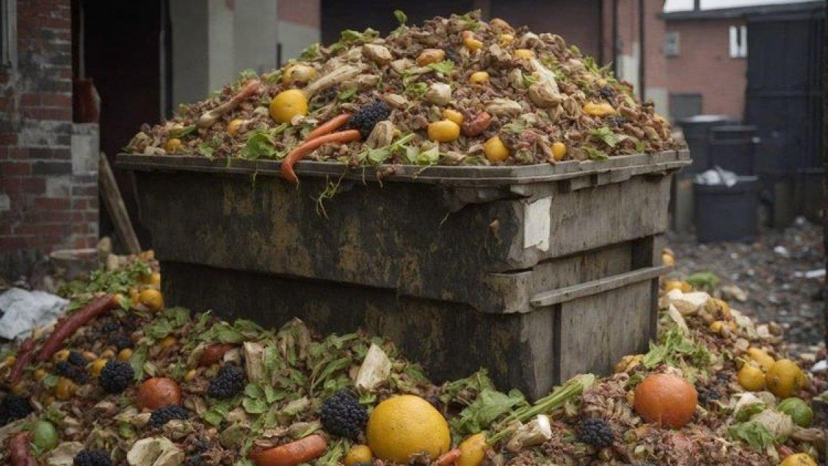 ILUSTRASI SAMPAH - Pembusukan sampah