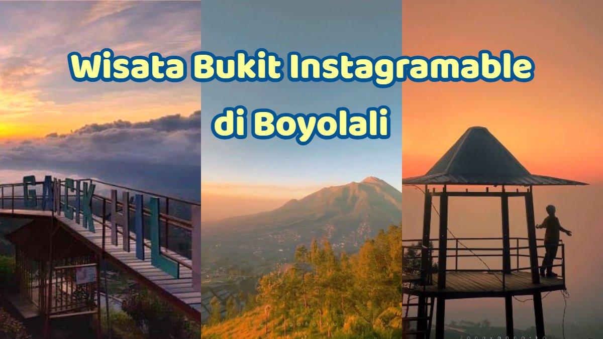 WISATA DI BOYOLALI - Bukit Gancik Boyolali. Inilah wisata bukit Instagramable di Boyolali, Jawa Tengah.