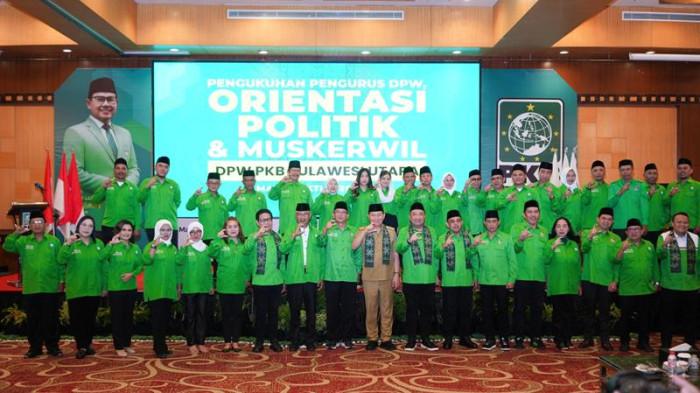 PKB SULUT - Suasana Pengukuhan DPW PKB Sulut di Swiss BelHotel Maleosan, Manado (30/03/2026).