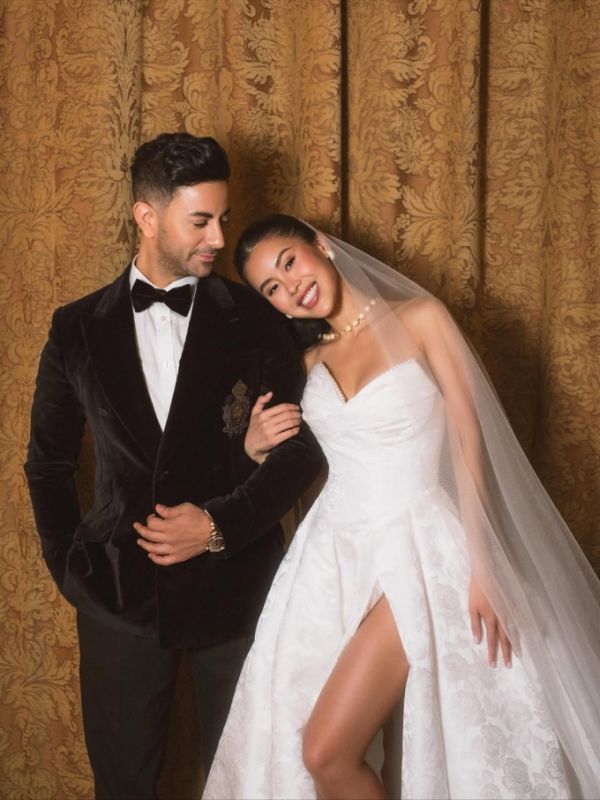 Johnathan Hanh Nguyens daughter with former actress Le Hong Thuy Tien, Thao Tien, and her husband, American businessman Justin Cohen. Photo from Instagram/@tiennguyen