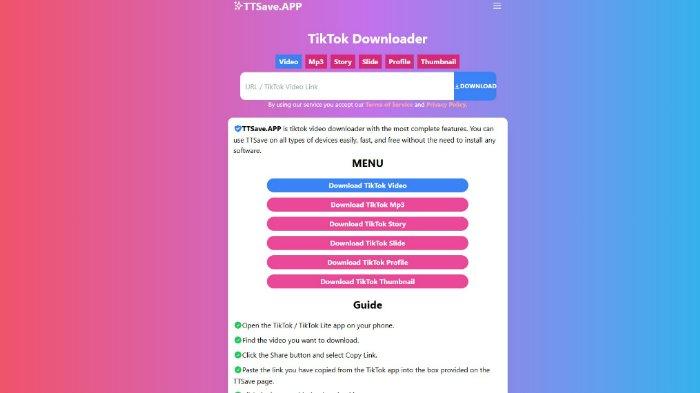 TTSave jadi solusi simpel untuk download sound TikTok dalam format MP3 tanpa ribet.