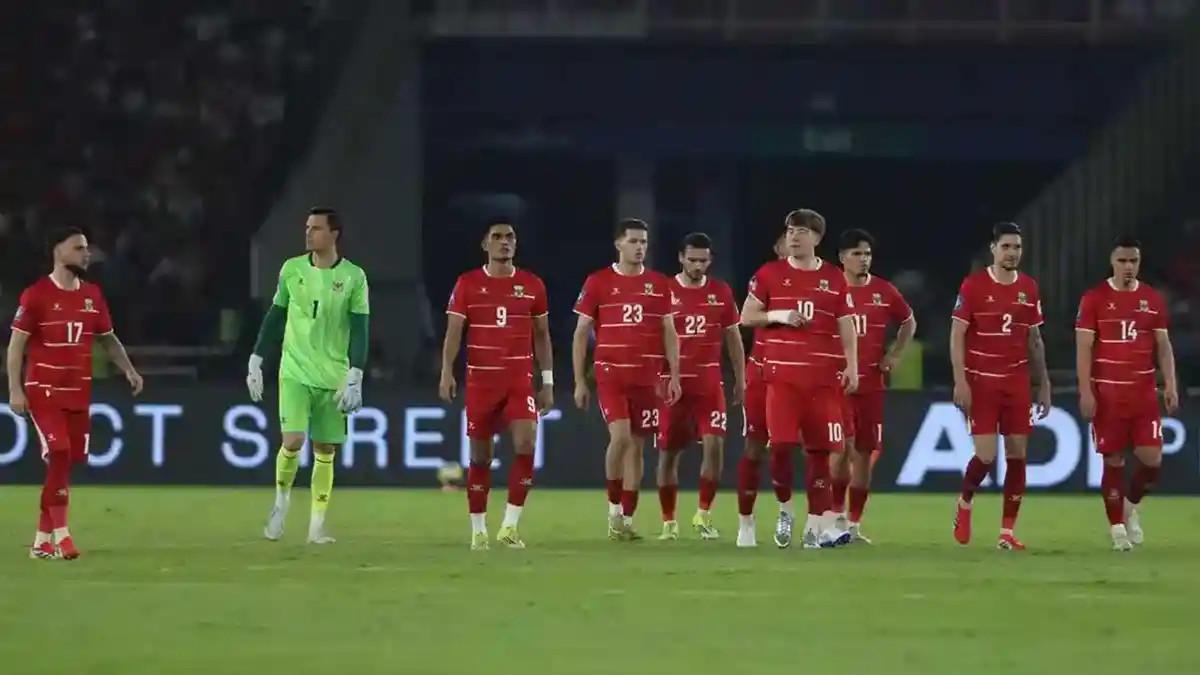 BULGARIA JUARA - Timnas Indonesia sebelum melawan Timnas Bulgaria pada FIFA Series 2026 di Stadion Utama Gelora Bung Karno (SUGBK) Jakarta, Senin (30/3/2026).