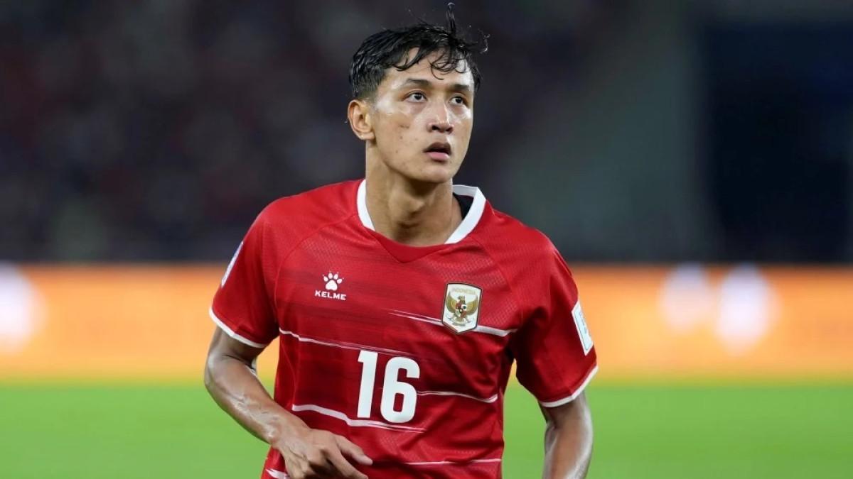 Dony Tri Pamungkas berseragam Timnas Indonesia