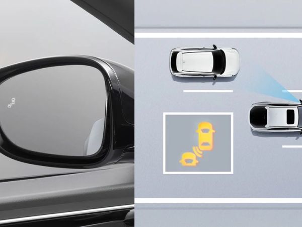 Blind Spot Information sudah standar di Honda e:N2.