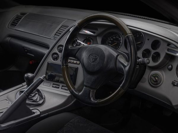 Interior Toyota Supra Mk4.