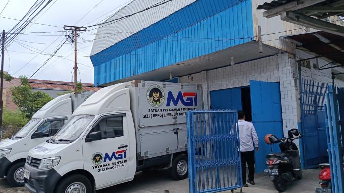 DAPUR MBG -- Potret SPPG Limba U Satu Kota Selatan Kota Gorontalo, Senin (16/3/2026). Sumber foto: TribunGorontalo.com/Jefri Potabuga.