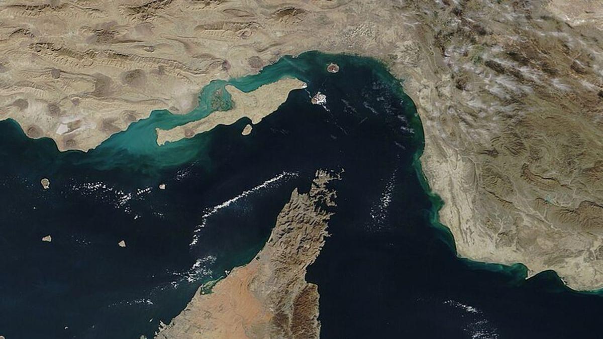 PERANG IRAN AS - Ilustrasi Selat Hormuz.