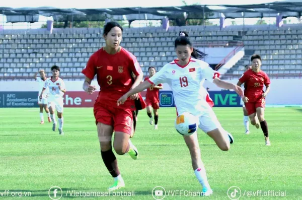 U20 nữ Việt Nam không thể gây bất ngờ ở Giải U20 nữ châu Á - Ảnh 1.