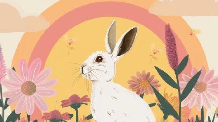 Ilustrasi Shio Kelinci.