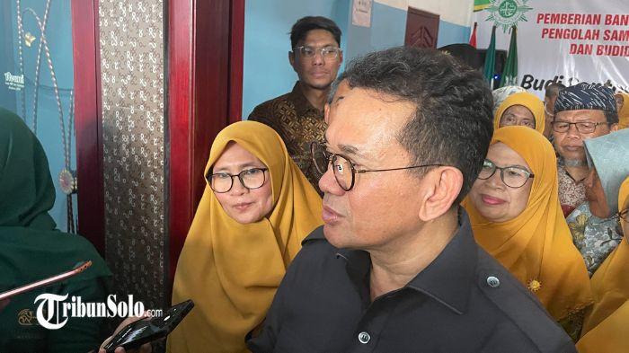 Menteri Perdagangan Republik Indonesia, Budi Santoso, saat ditemui awak media