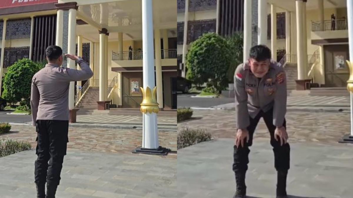 POLISI DIMUTASI - Aipda Vicky Katiandagho, polisi Polres Minahasa tiba-tiba dimutasi ke Polres Kepulauan Talaud saat mengusut kasus korupsi, dinilai janggal