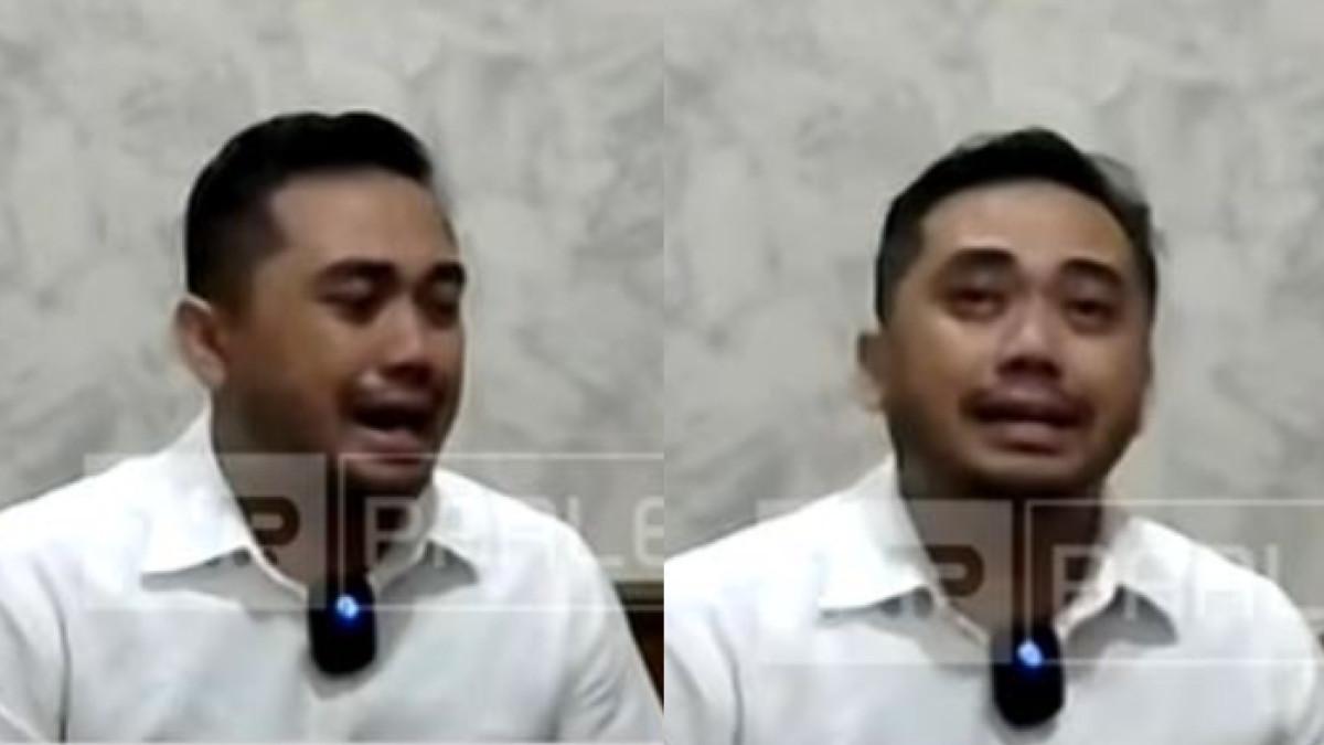 KASUS AMSAL SITEPU - Komisi III DPR RI gelar RDPU kasus videografer Amsal Sitepu. Pada momen itulah Amsal tak kuasa menahan air mata saat mengadukan kasusnya.