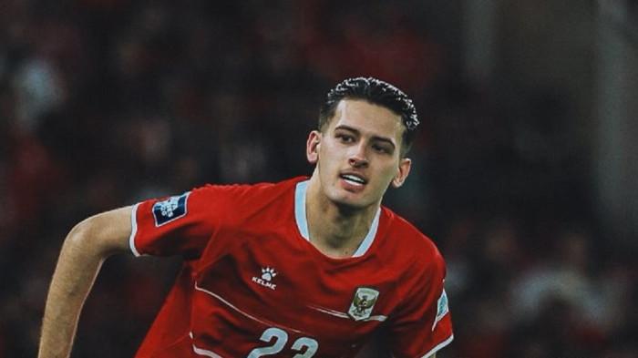 FIFA SERIES - Pemain Timnas Indonesia, Justin Hubner, saat tampil menghadapi Saint Kitts and Nevis dalam laga FIFA Series 2026 di SUGBK Jakarta.