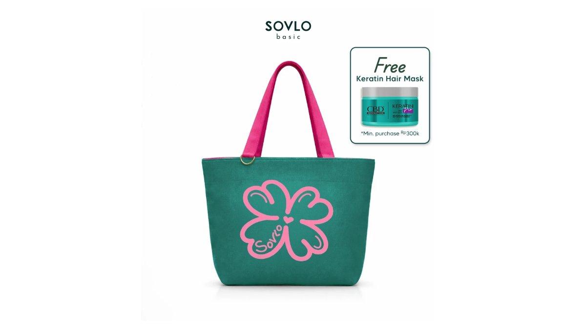 Ilustrasi rekomendasi Sovlo Medium Daily Tote Bag 