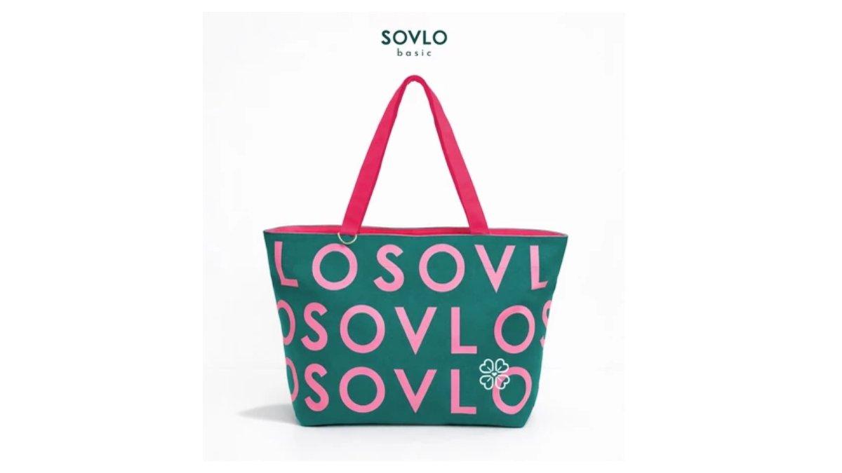 Ilustrasi rekomendasi Sovlo Daily Tote Bag Zipper
