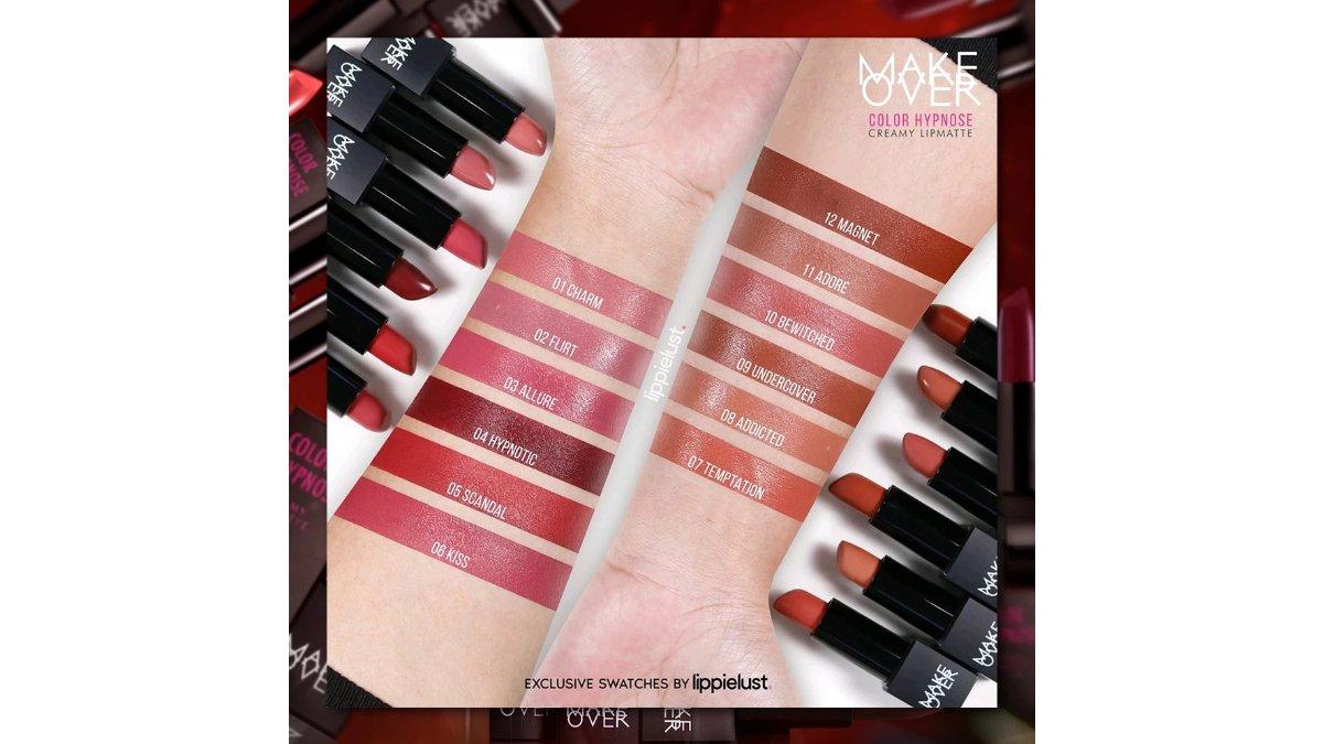 MAKE OVER Color Hypnose Creamy Lipmatte