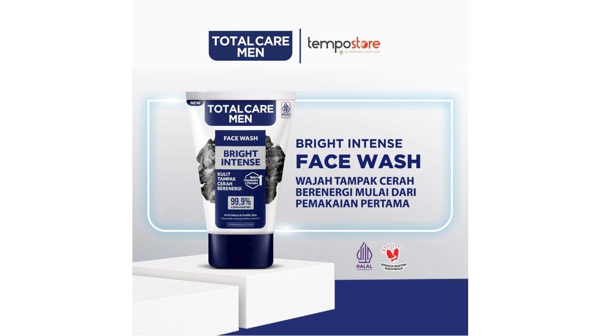 Total Care Men Face Wash Bright Intense
