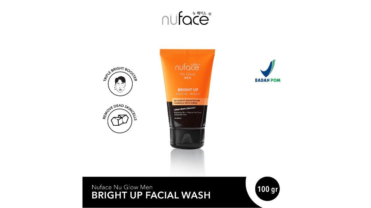 Nuface Nu Glow Men Bright Up Facial Wash