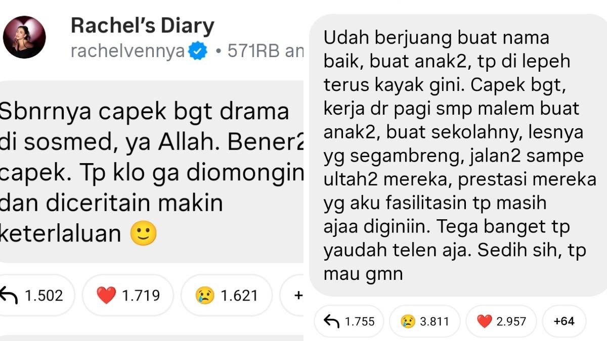 Rachel Vennya emosi setelah Okin diam-diam mau jual rumah buat anak-anak.