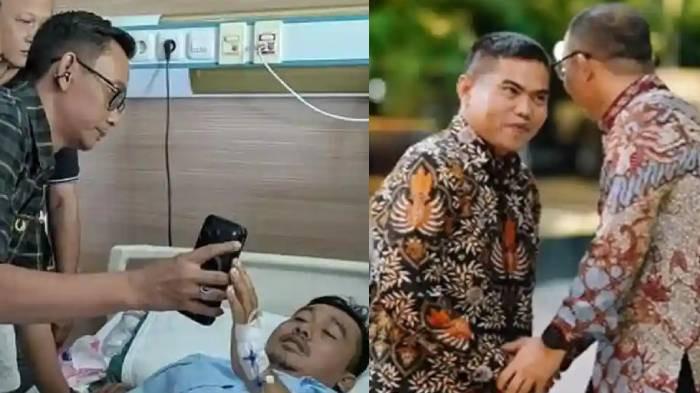 MINTA MAAF - (kiri) Bos Rokok HS Muhammad Suryo saat video call dengan korban kecelakaan yang ditabraknya. (kanan) Foto Muhammad Suryo diambil dari instagram suryagroup. Muhammad Suryo, pengusaha rokok HS mengalami kecelakaan lalu lintas di Jalan Wates–Purworejo, tepatnya di wilayah Palihan, Temon, Kulon Progo, Daerah Istimewa Yogyakarta, Minggu (1/3/2026) sore.
