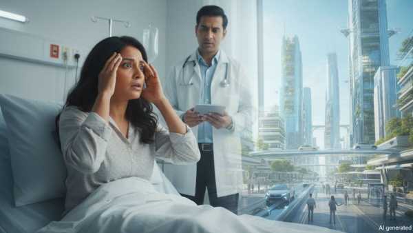 Woman who 'died' for 10 minutes arrived in 2030, as soon as she regained consciousness she described what she saw in the future!