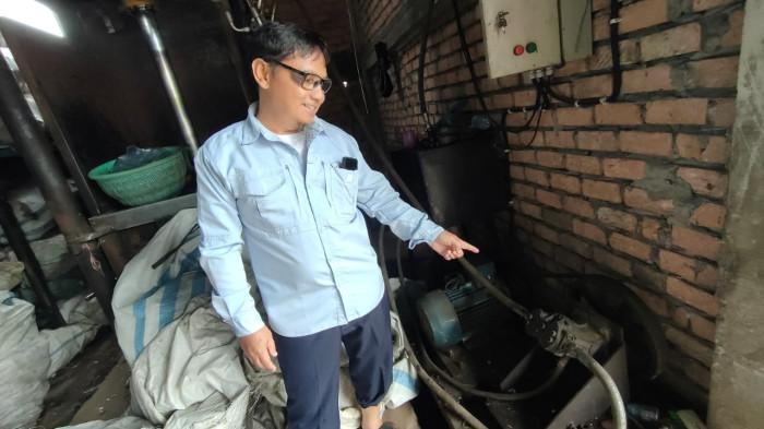 20260403_Mesin Pencacah Sampah Milik Ucu Balikpapan